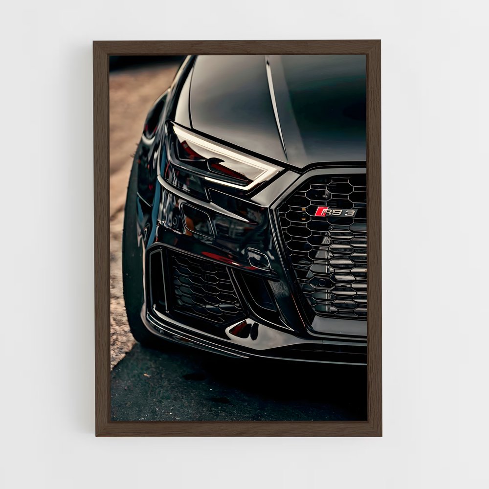 Poster Audi Noir Urbain (vue 5)
